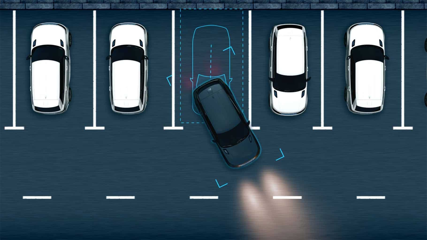 Land Rover Park Assist illustration 